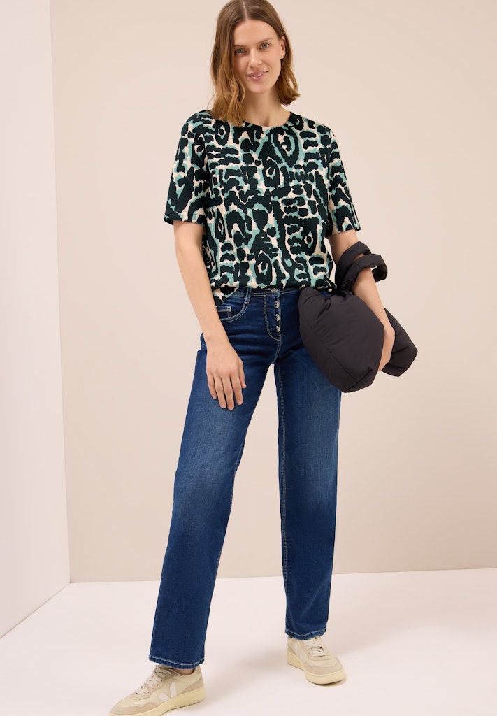 Cecil Damen T-Shirts Ink Green