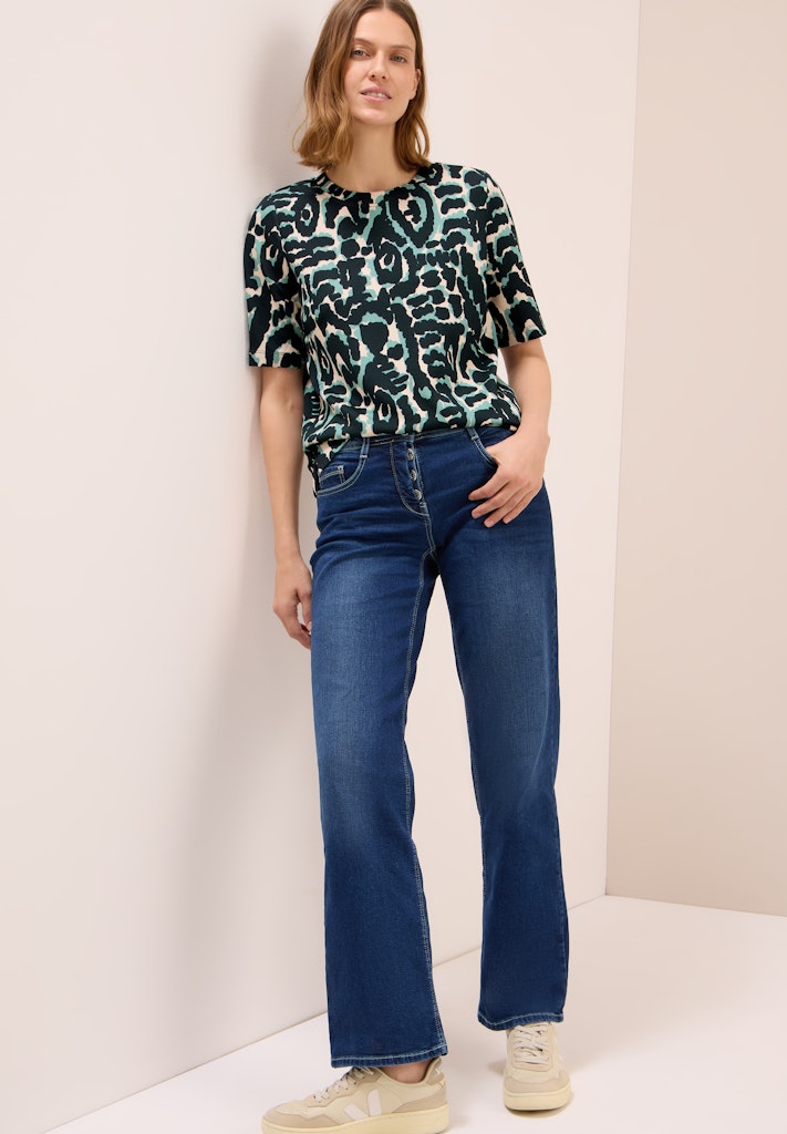 Cecil Damen T-Shirts Ink Green