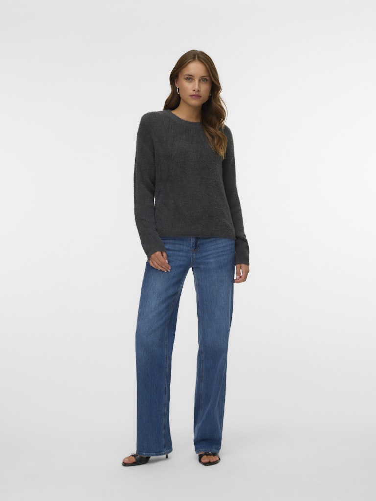 Vero Moda Damen Pullover Asphalt