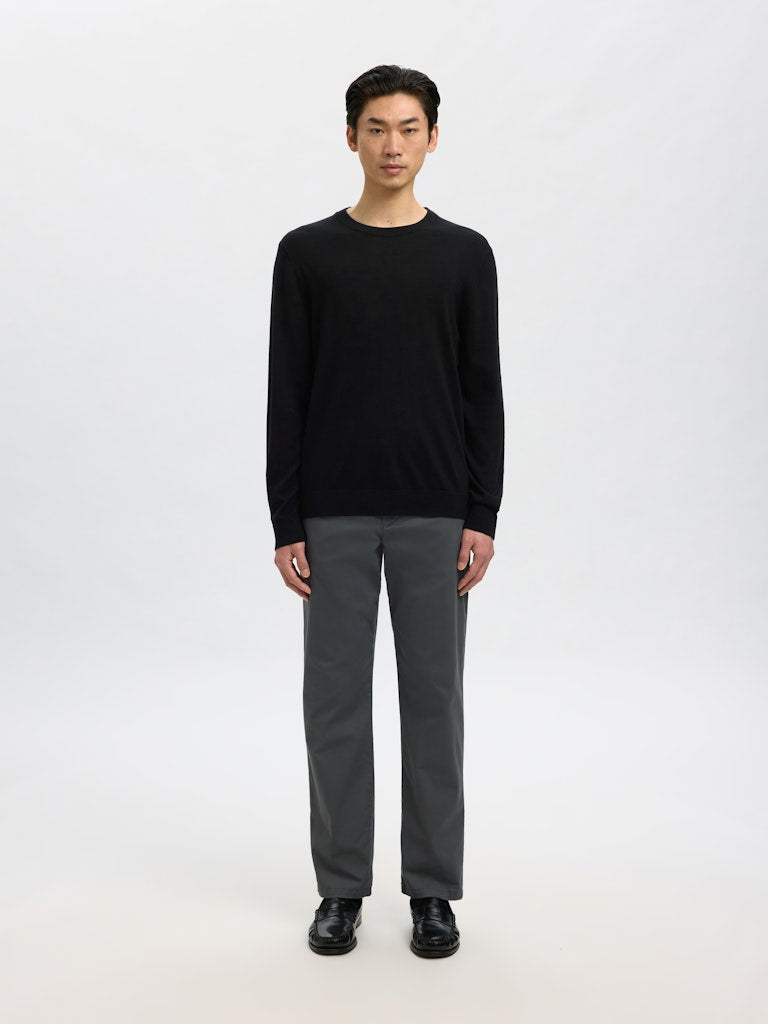 Selected homme Herren Pullover  Black