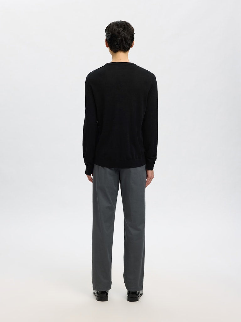 Selected homme Herren Pullover  Black