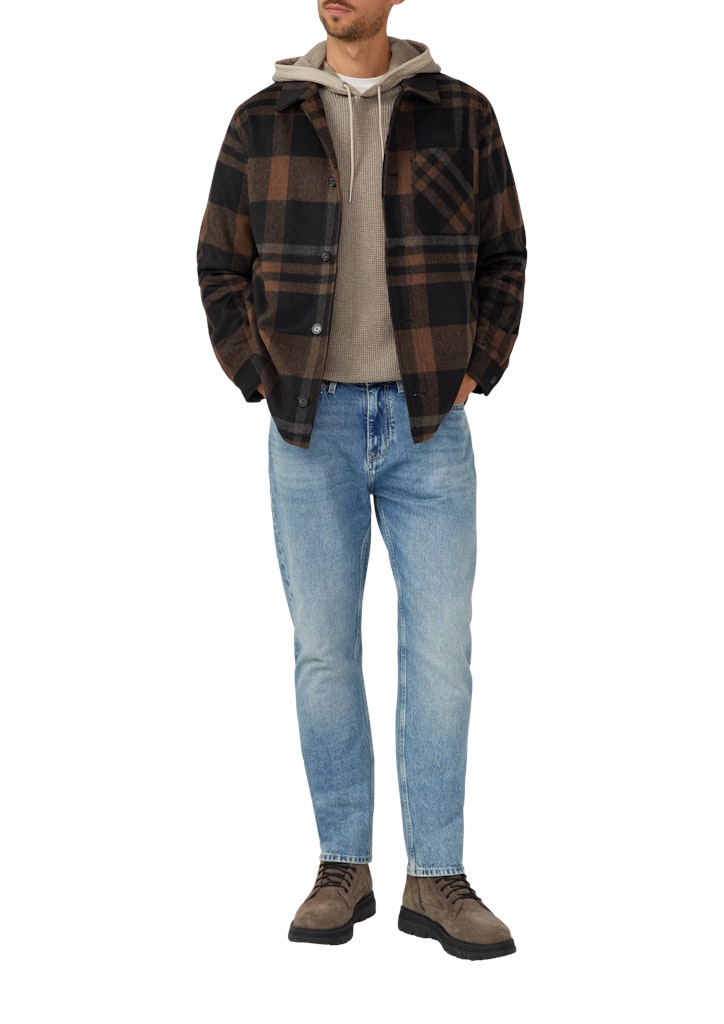 S. Oliver red Herren Pullover Brown