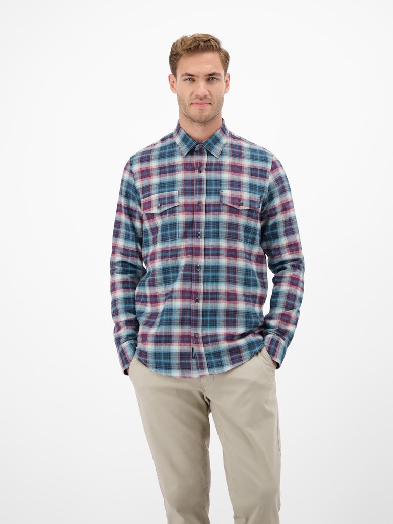 Lerros Herren Hemden Maple Red