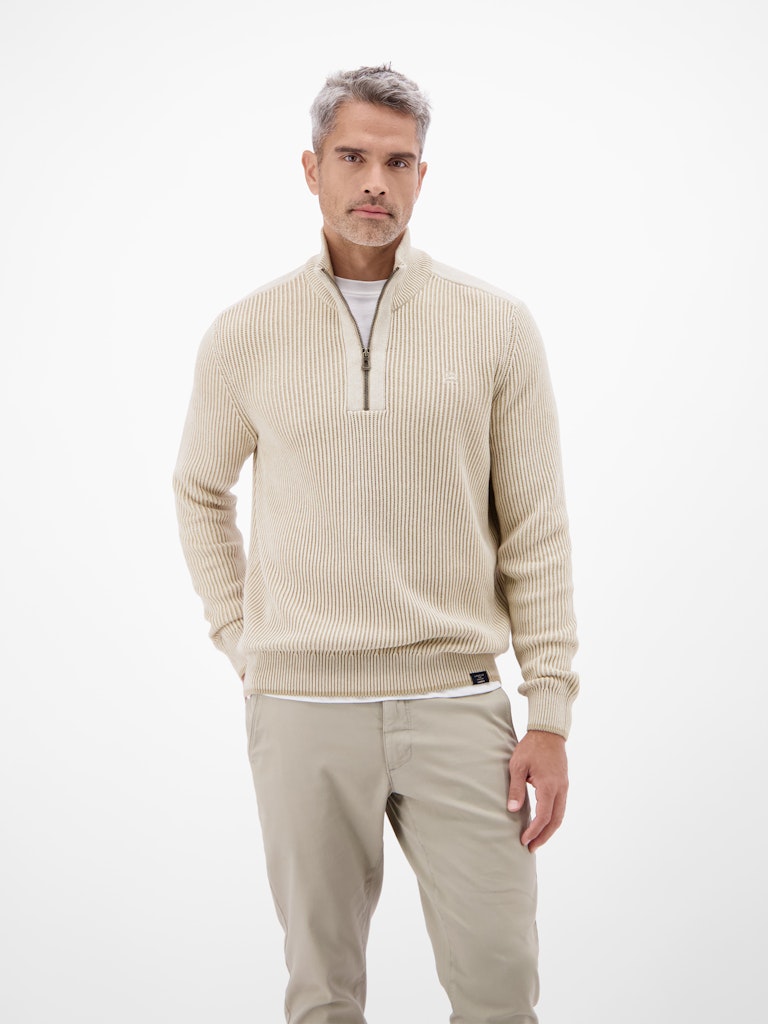 Lerros Herren Pullover Tender Beige Me