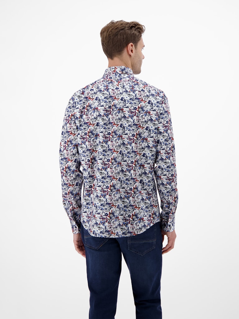 Lerros Herren Hemden Broken White