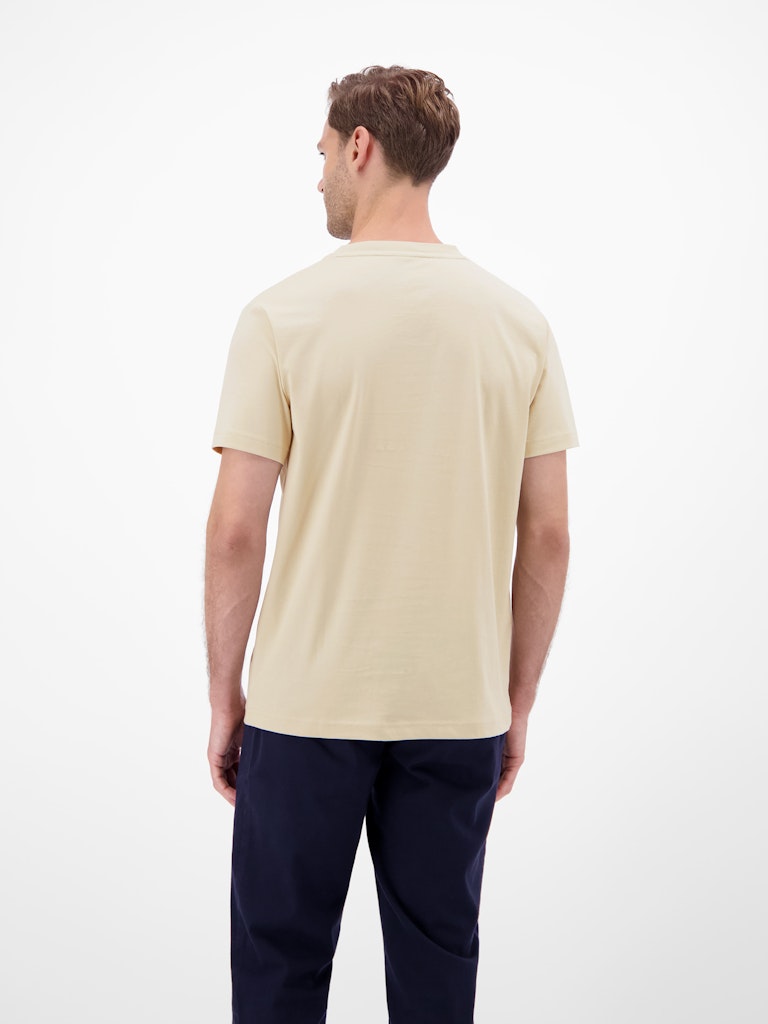 Lerros Herren T-Shirts kurz Foam White