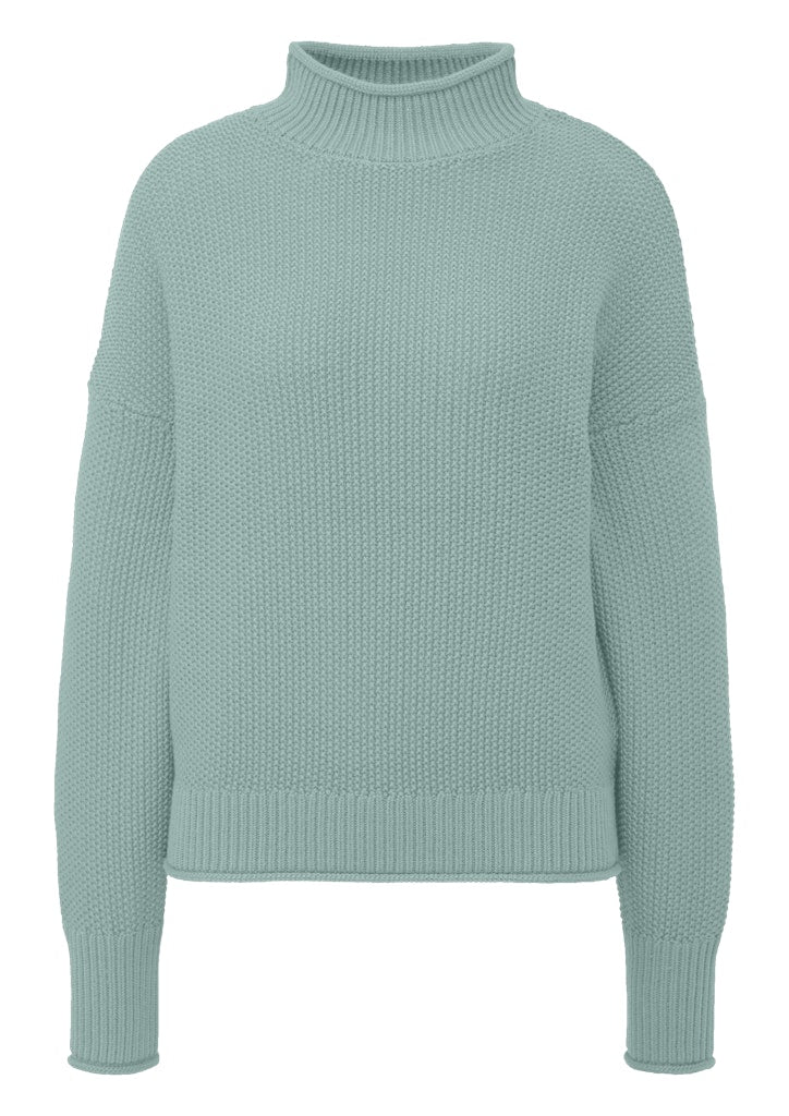 QS by S.Oliver Damen Pullover Blue Green
