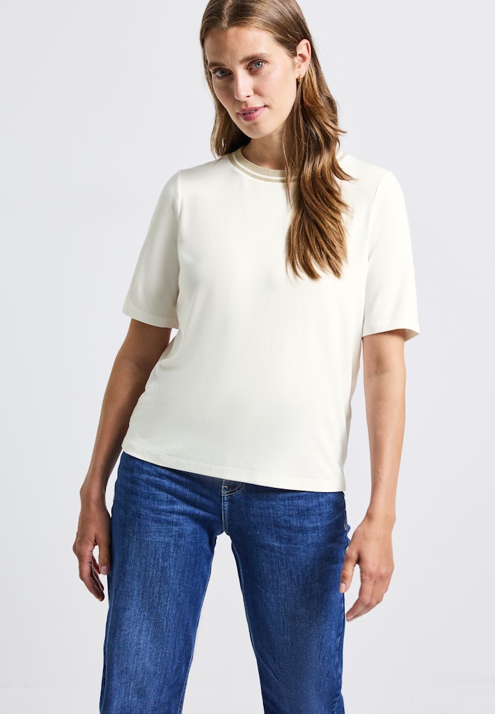 Street One Damen T-Shirts Off White