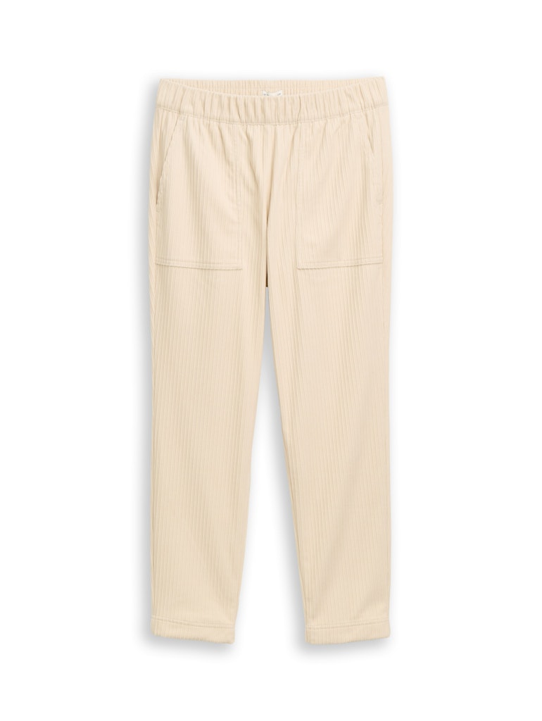 Tom Tailor Damen Hosen Sand Stone Beig