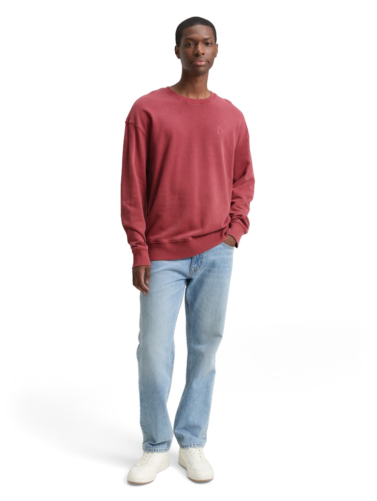 Tom Tailor denim Herren Sweatshirts Burnt Russet