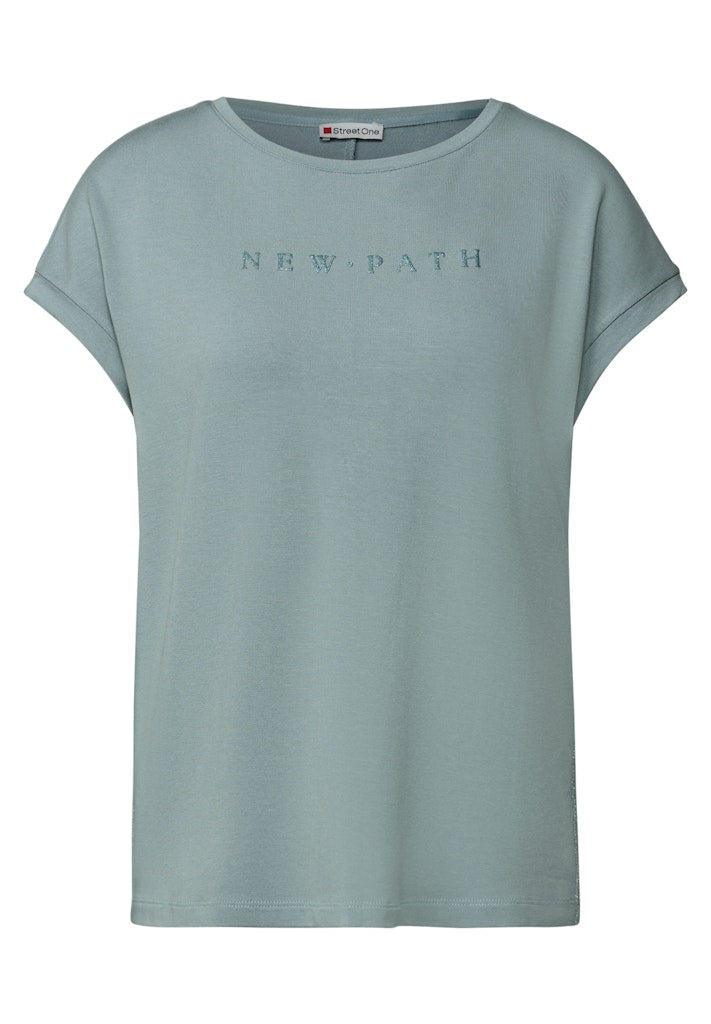 Street One Damen T-Shirts  Arona Blu