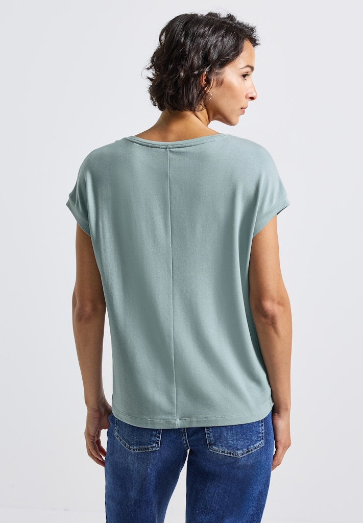 Street One Damen T-Shirts Arona Blu