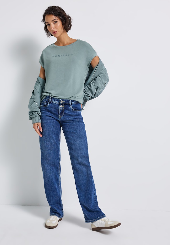 Street One Damen T-Shirts  Arona Blu