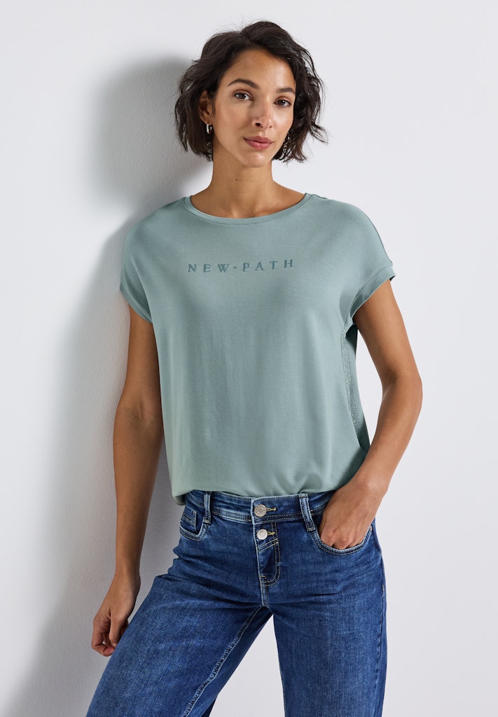 Street One Damen T-Shirts  Arona Blu
