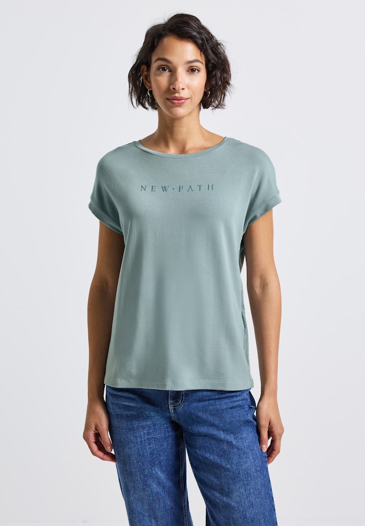 Street One Damen T-Shirts  Arona Blu