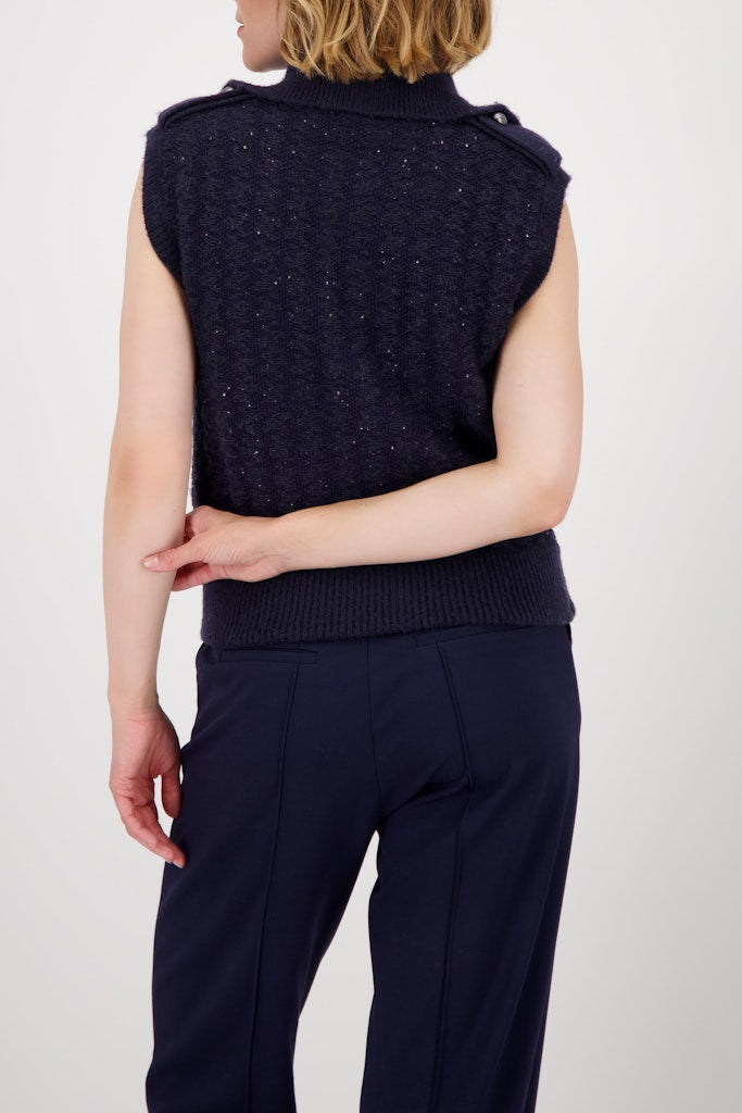 Monari Damen Strickjacken Night Sky