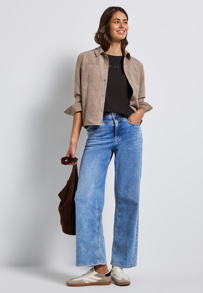 Street One Damen T-Shirts Deep Roas