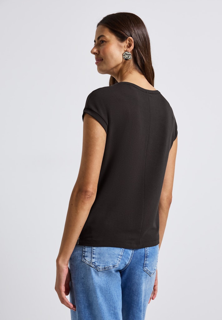 Street One Damen T-Shirts  Deep Roas