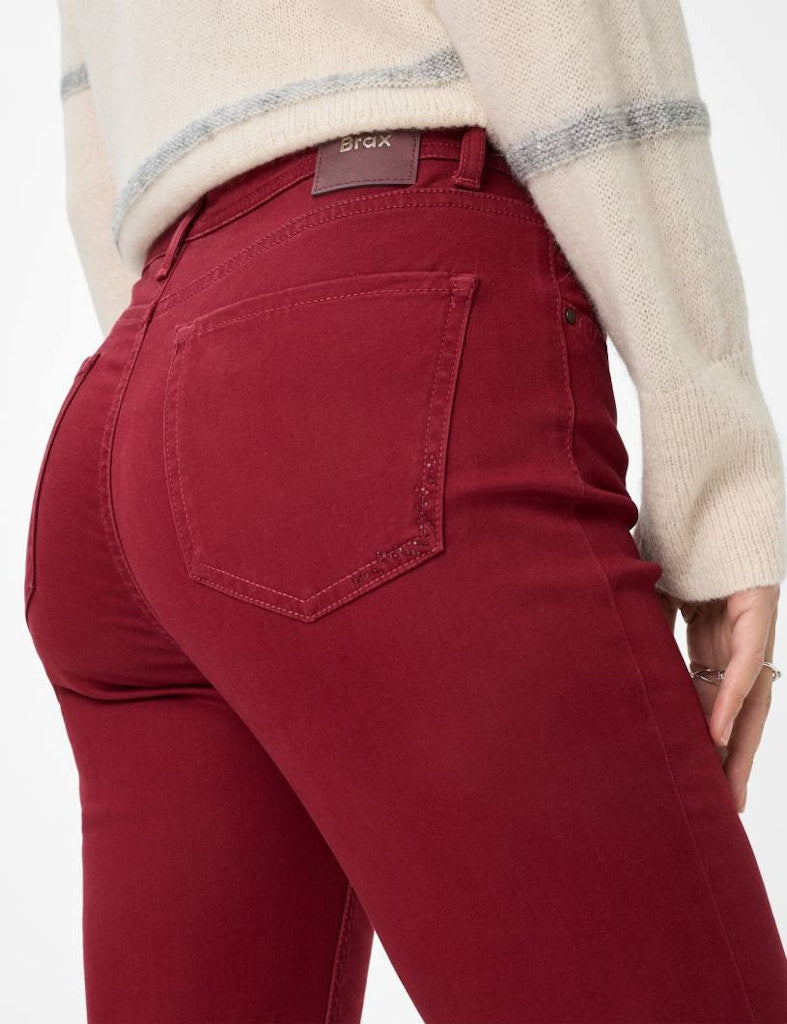 Brax Damen Hosen Mulberry