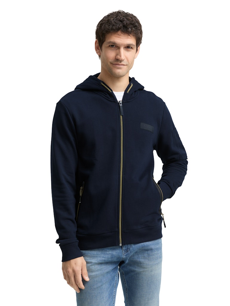 Tom Tailor Herren Sweatshirts Sky Captain Blu
