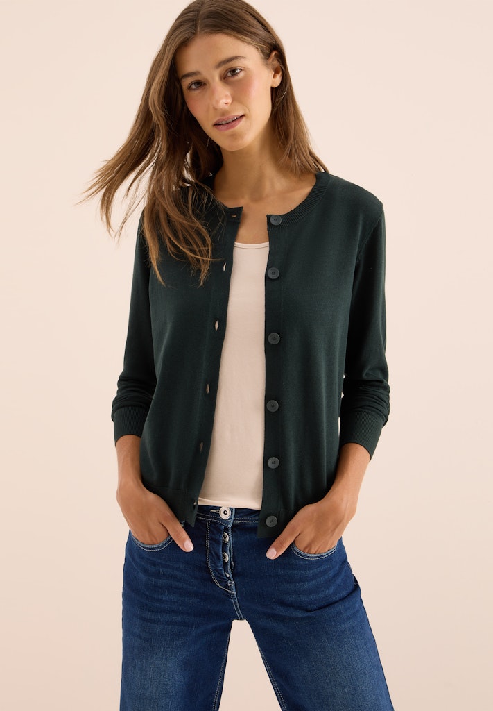 Cecil Damen Strickjacken  Ink Green