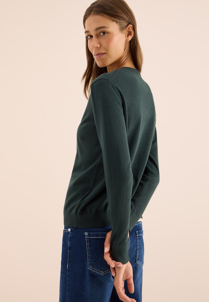 Cecil Damen Strickjacken Ink Green