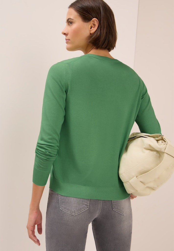 Cecil Damen Strickjacken Fennel Gr