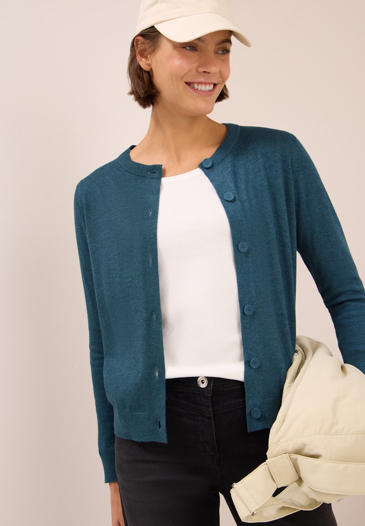 Cecil Damen Strickjacken  Dull Teal