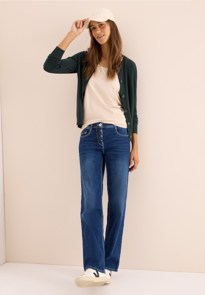 Cecil Damen Strickjacken  Ink Green