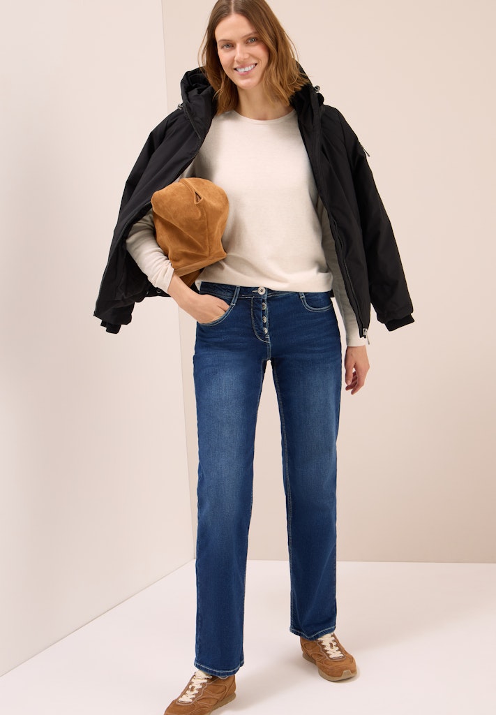 Cecil Damen Pullover Oat Milk