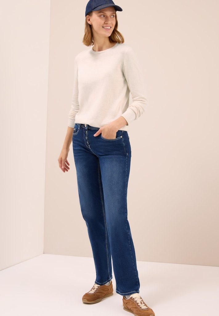 Cecil Damen Pullover Oat Milk