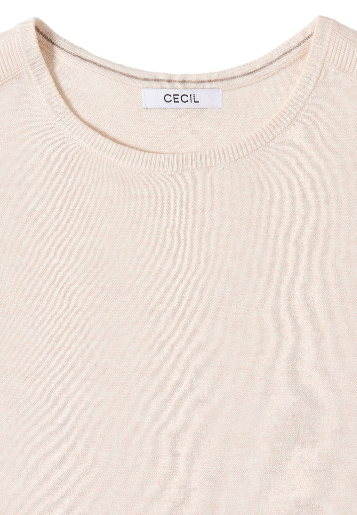 Cecil Damen Pullover  Oat Milk