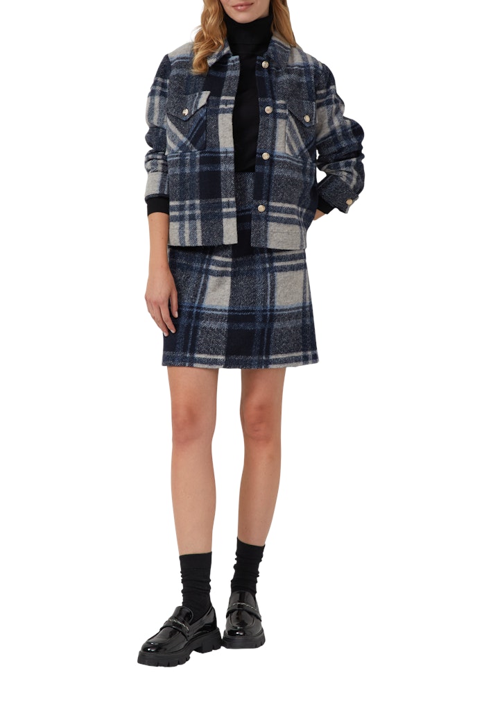 S. Oliver red Damen Pullover Grey/Black