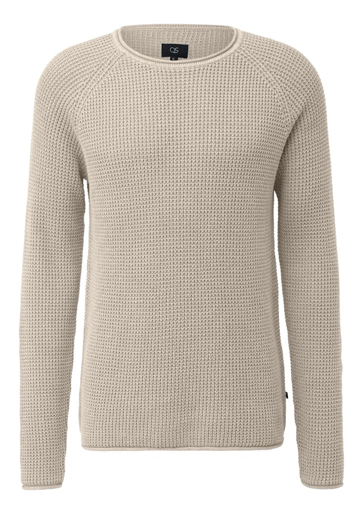 QS by S.Oliver Herren Pullover Brown