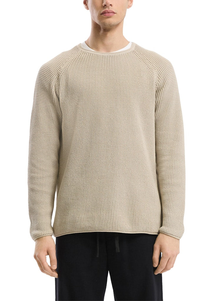 QS by S.Oliver Herren Pullover Brown