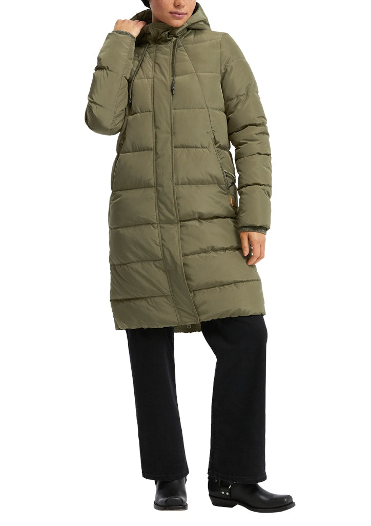 QS by S.Oliver Damen Mantel Green