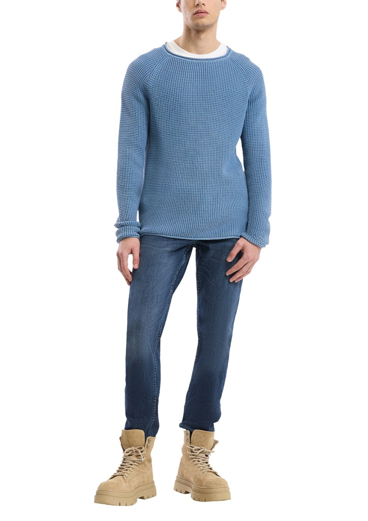 QS by S.Oliver Herren Pullover Blue Green