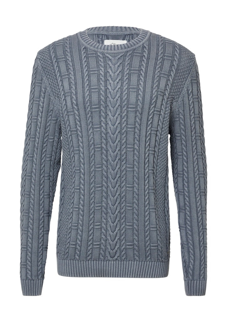 S. Oliver red Herren Pullover Blue