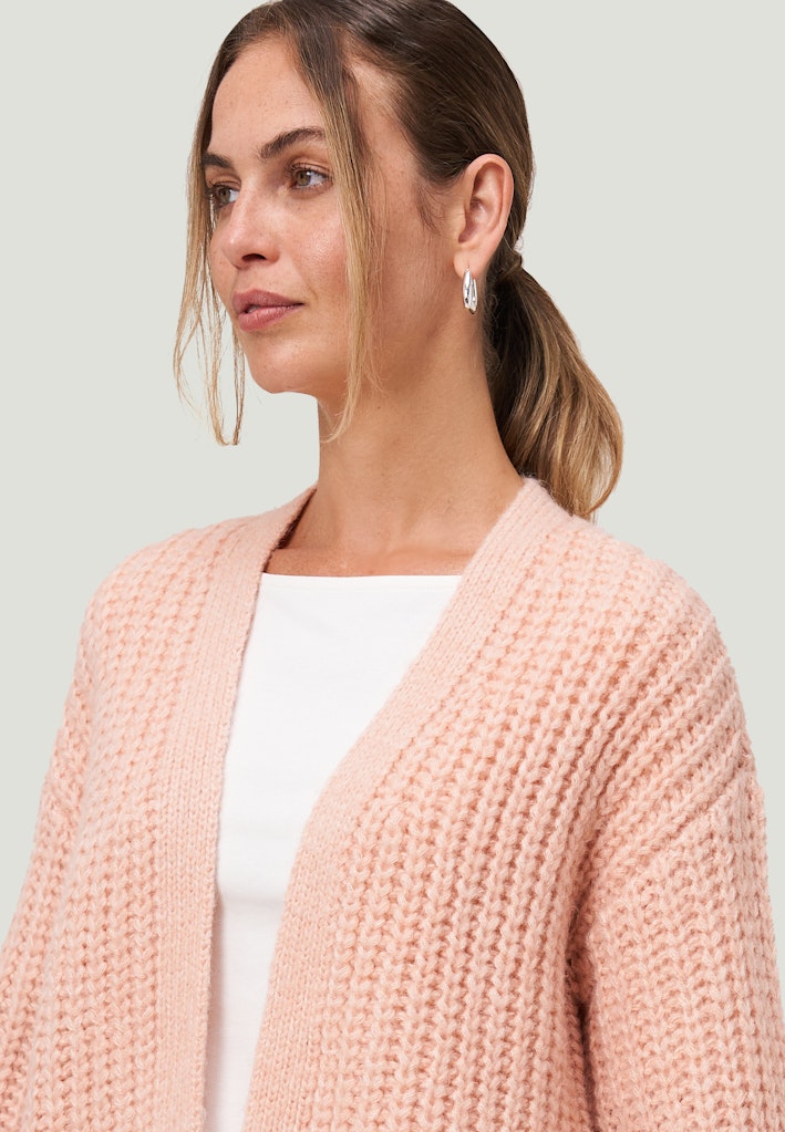 Zero Damen Strickjacken Light Rose Mela