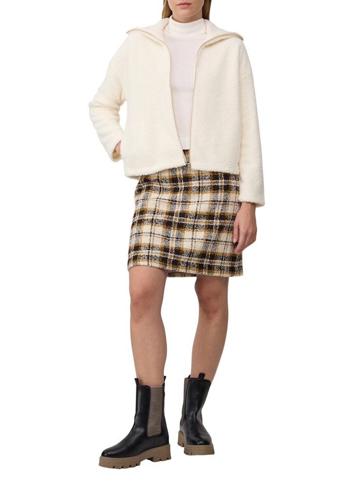 S. Oliver red Damen Sweatjacken White