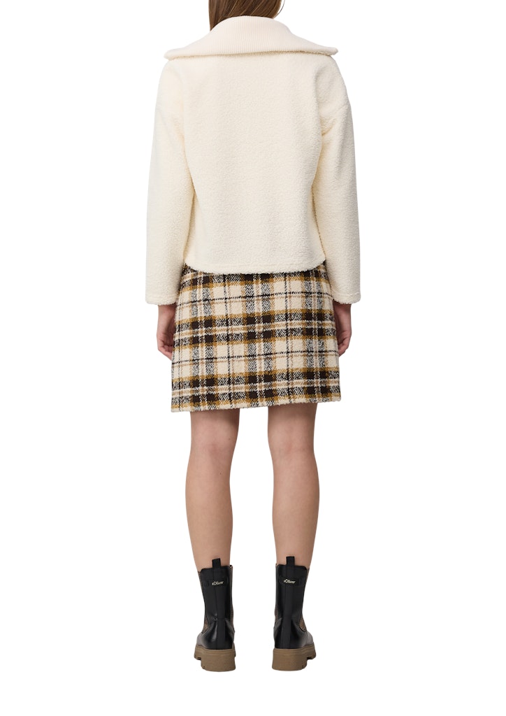 S. Oliver red Damen Sweatjacken White