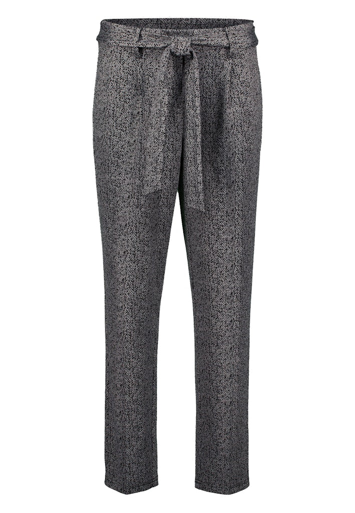 Zero Damen Hosen Blackcream