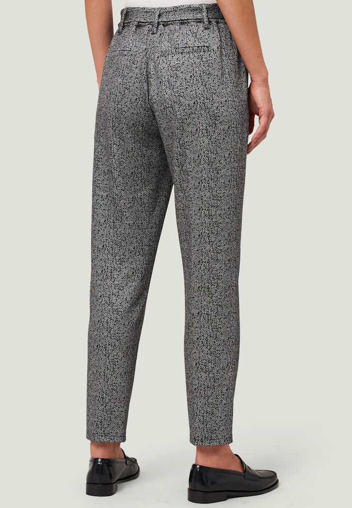 Zero Damen Hosen Blackcream