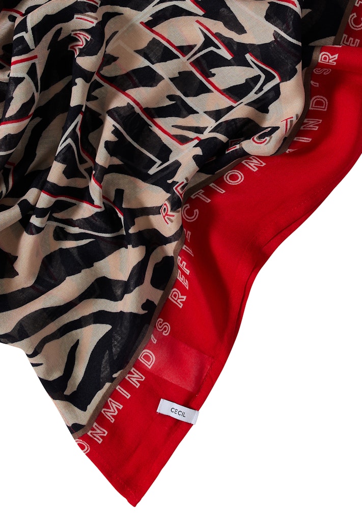 Cecil Tuch Fiery Red