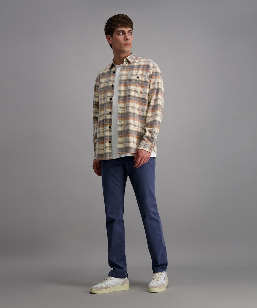 Pioneer Herren Hosen  Indigo Pat