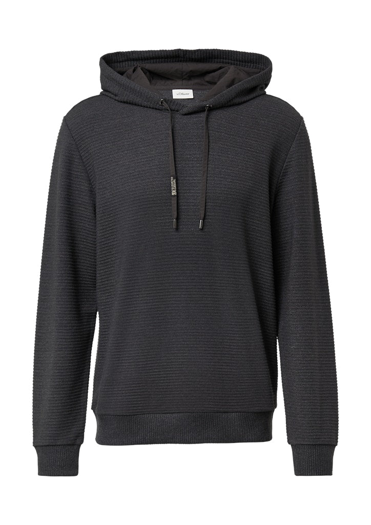 S. Oliver red Herren Sweatshirts Grey/Black