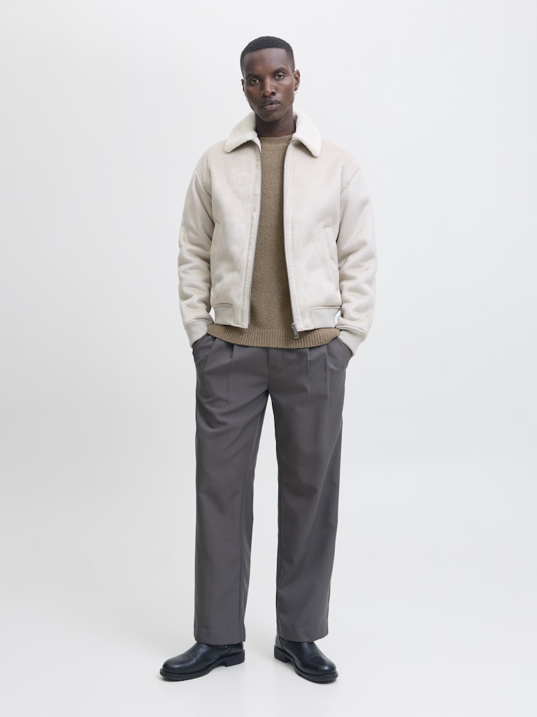 Jack & Jones Herren Polo-Shirts Brindle/Mock Ne