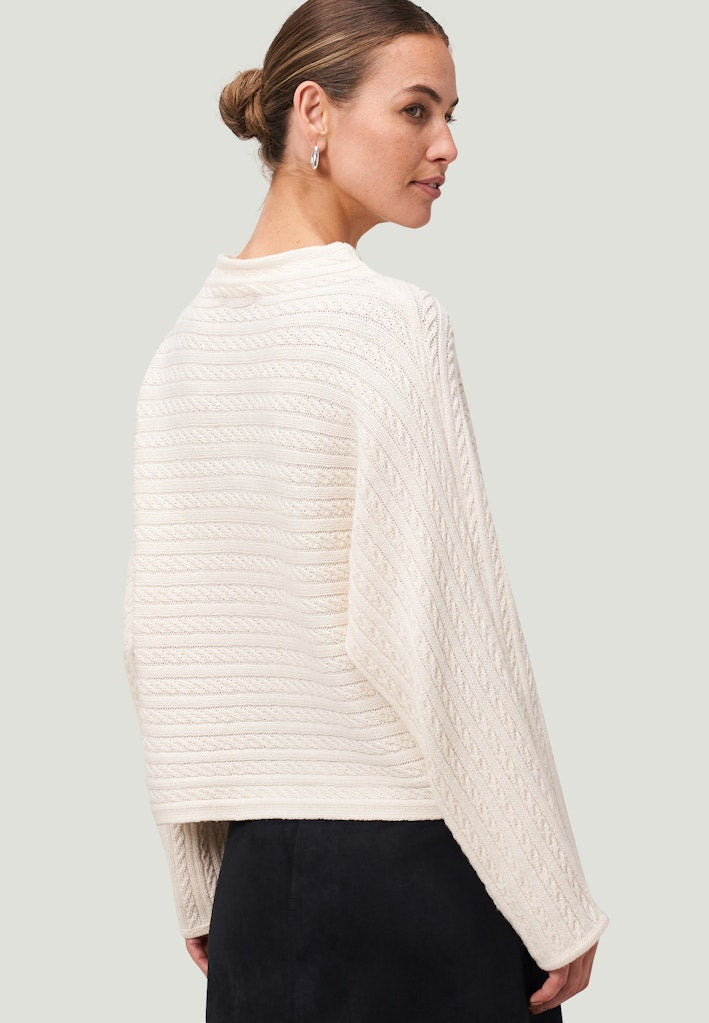 Zero Damen Pullover Eggnog