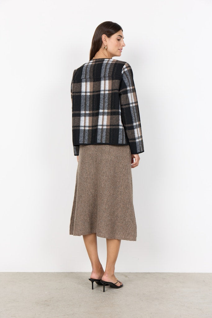 Soya Concept Damen Jacken Black Combi