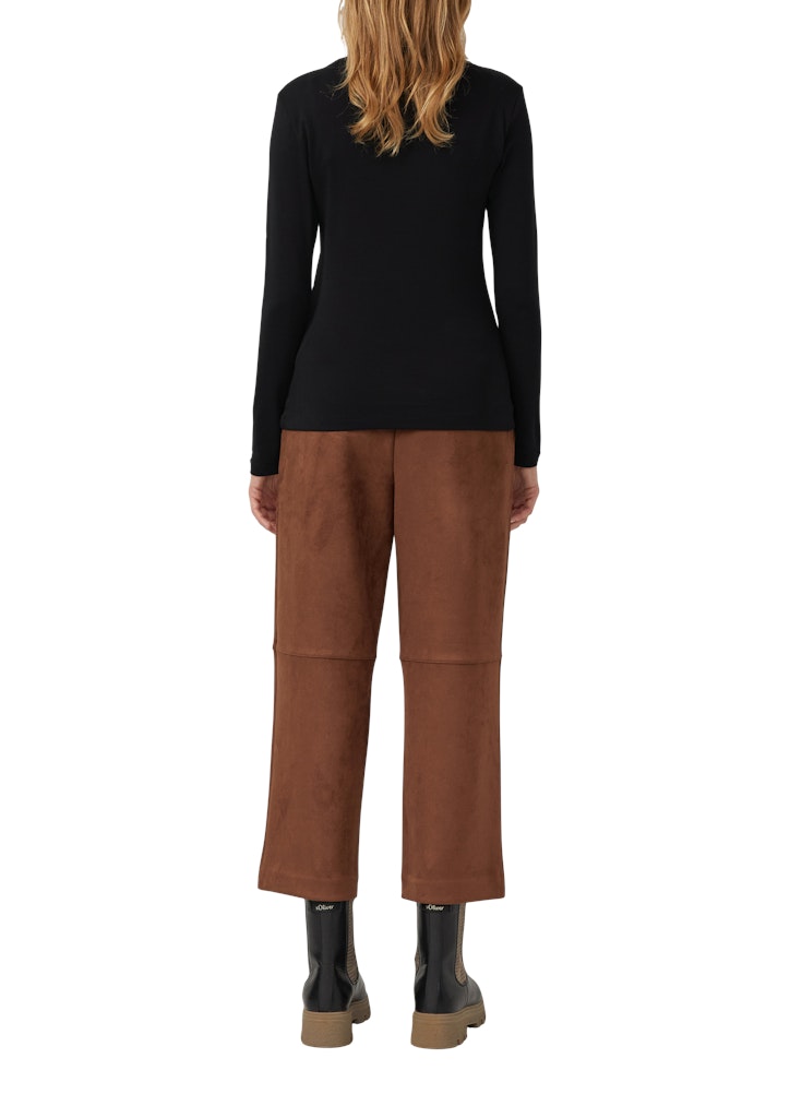 S. Oliver red Damen T-Shirts Grey/Black